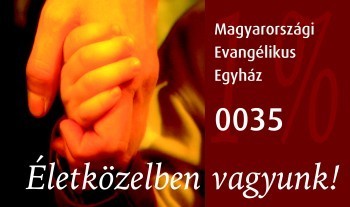 Ajánlja adója 1%-át a Magyarországi Evangélikus Egyháznak!